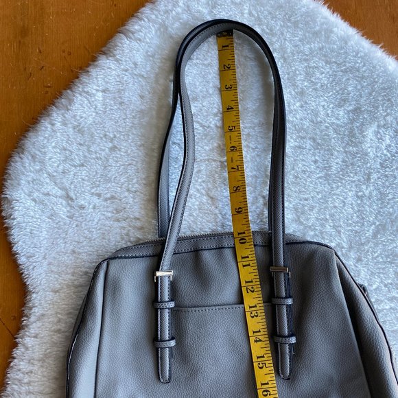 Kenneth Cole Reaction Gray Shoulder Bag - Picture 9 of 16
